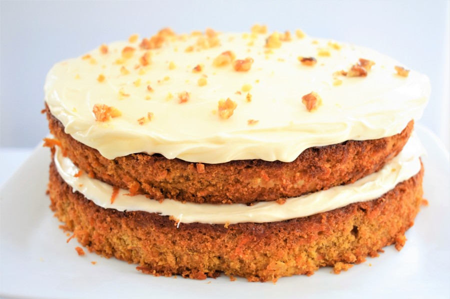 Carrot Cake with Cream Cheese Frosting